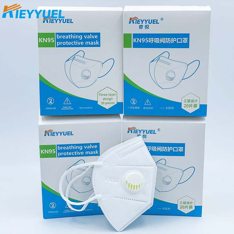 Masker Pelindung Katup Pernapasan KN95